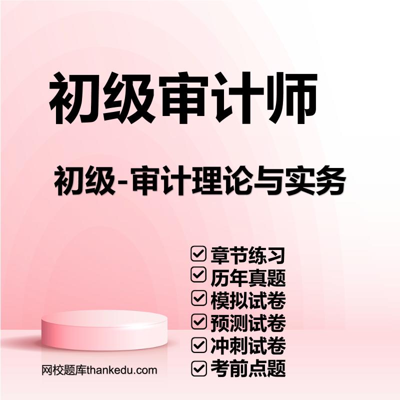 初级审计理论与实务