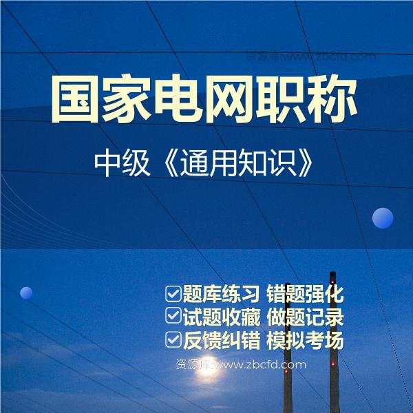 2026年国家电网职称考试题库