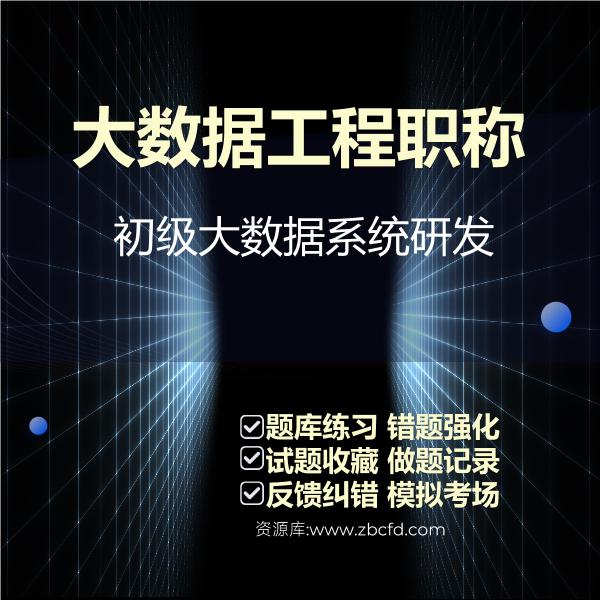  2026年大数据工程职称考试题库