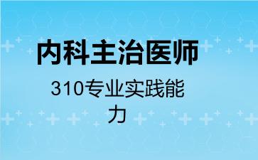 内科主治医师310专业实践能力